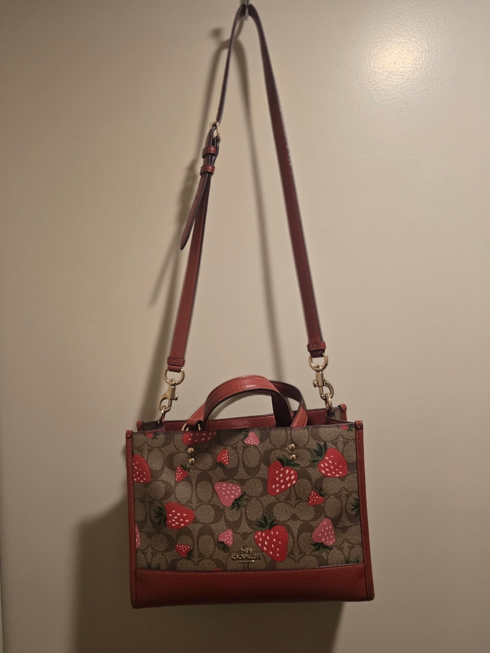 Coach Strawberry Crossbody Bag